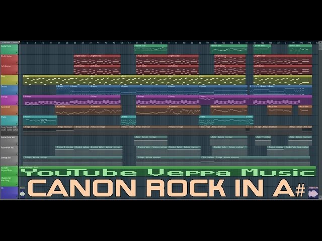 Canon Rock - Cover By Veppa Music