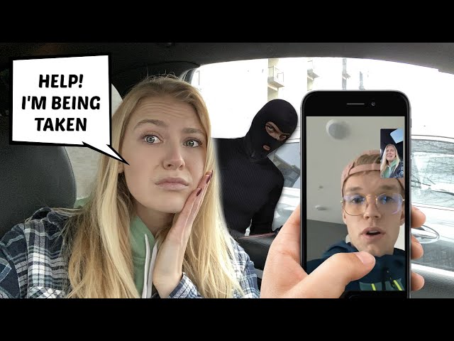 TAKEN OVER FACETIME PRANK ON BOYFRIEND!! *He Calls 911*