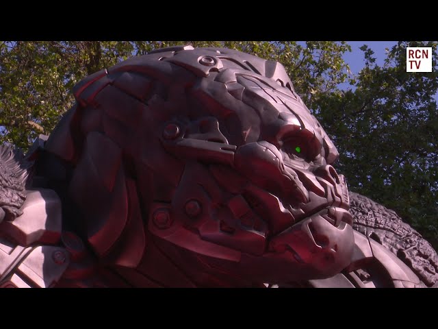 Real Life Optimus Primal Transformers Rise Of The Beasts Premiere