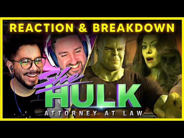 She-Hulk Trailer Reaction & Breakdown