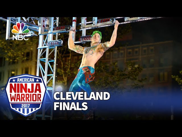 Jamie Rahn at the Cleveland City Finals - American Ninja Warrior 2017