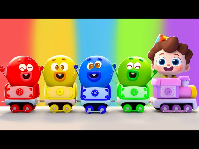 Five Little Candies | Where Are My Colors? | Colors Song | Kids Songs | Neo's World | BabyBus