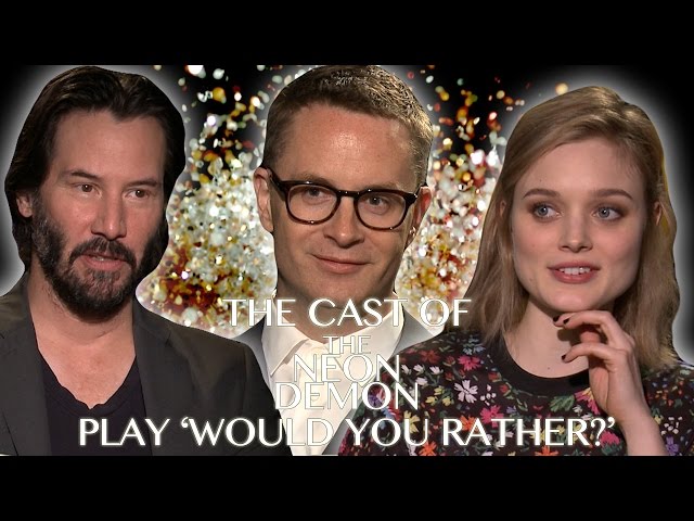 The Cast Of ‘The Neon Demon’ Play ‘Would You Rather?’