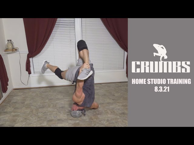 Bboy Crumbs | Home Studio Training Session | 8.3.21