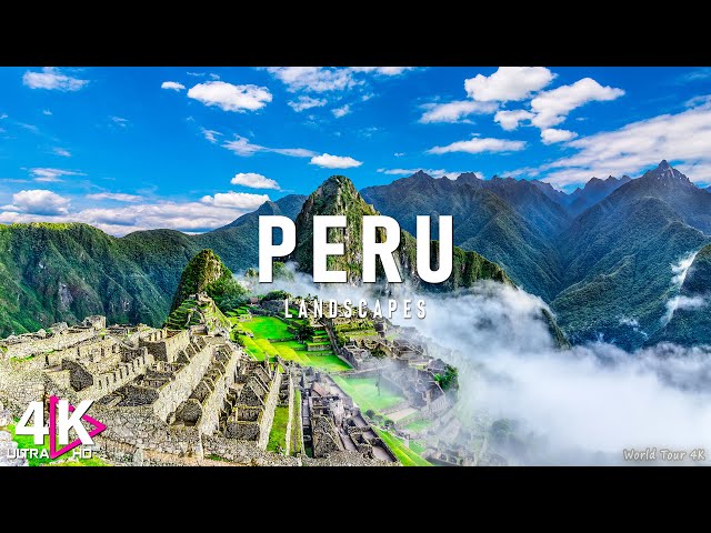 PERU 4K - Relaxing Music With Beautiful Natural Landscape - Amazing Nature