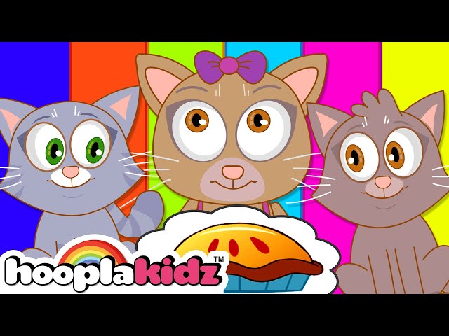 Three Little Kittens Song + More Children Songs By HooplaKidz