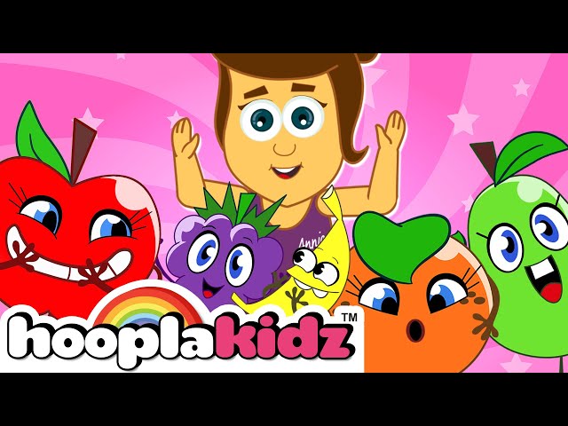 Fruit song For Kids + More Baby Songs | HooplaKidz Nursery Rhymes