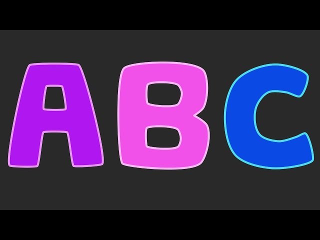 Learn The Alphabet - ABC Song