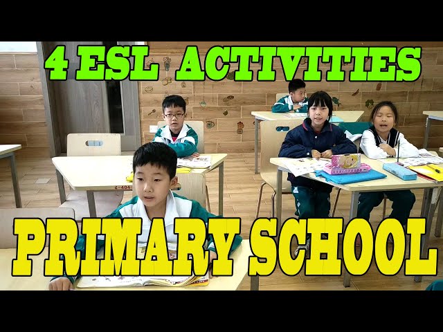 4 ESL Games for English Teachers Abroad [Primary School]