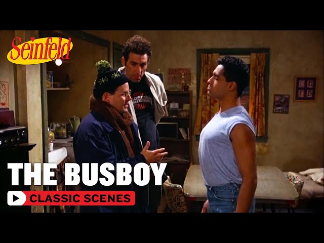 George Apologizes To The Busboy | The Busboy | Seinfeld