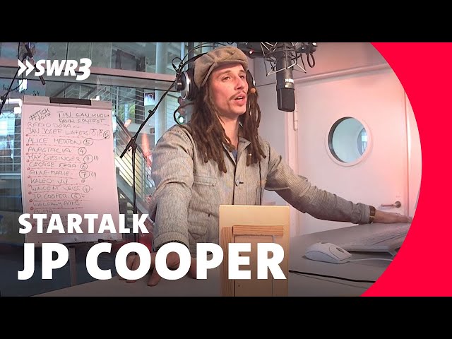 JP Cooper im Festivalradio - SWR3 New Pop Festival 2017