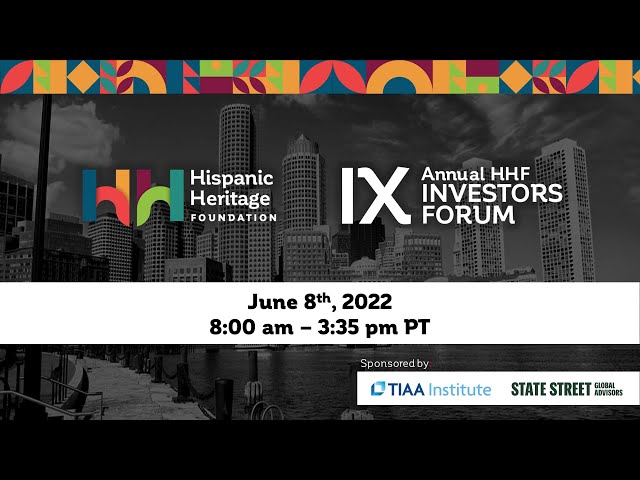 9th Annual HHF Investors Forum: Introductory Remarks - June 8, 2022