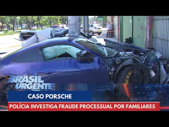 Porsche: polícia investiga se pessoas tiraram garrafas do carro após acidente | Brasil Urgente