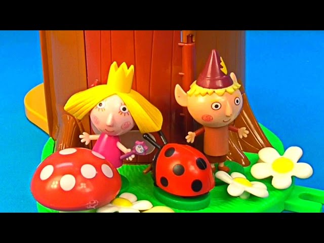 Ben and Holly's Little Kingdom ! Holly and  Elf Tree Toys