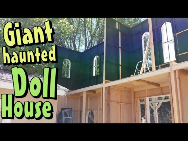 Haunted House Second Story Addition & Creepy Landscaping