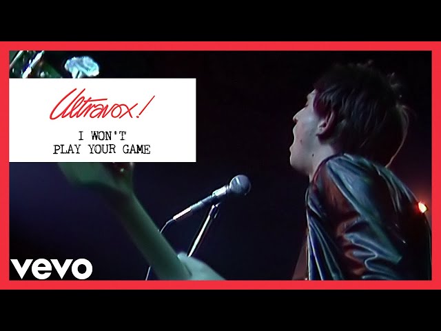 Ultravox! - I Won't Play Your Game (Live At The Rainbow Theatre, London, UK / 1977)