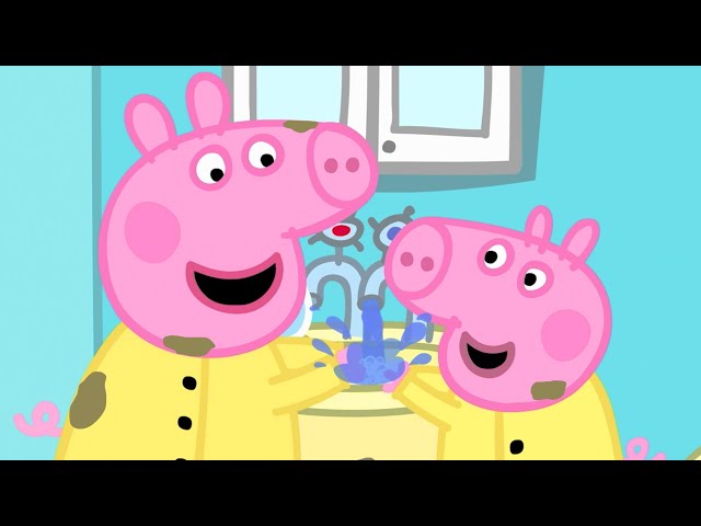 Wash Your Hands With Peppa Pig! 🧼 Peppa Pig Nursery Rhymes and Kids Songs
