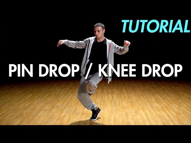 How to Pin Drop / Knee Drop (Hip Hop Dance Moves Tutorial: Breakdance) | Mihran Kirakosian