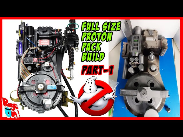 Part 1 Ghostbusters Proton Pack build  series  with Hasbro Spengler wand (3d printed + fiberglass)