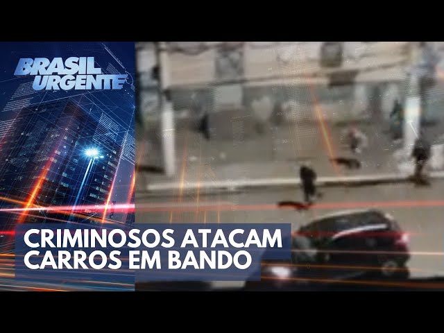 Gangue da cotovelada ataca em São Paulo | Brasil Urgente