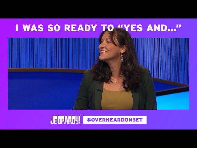 Check Out the Competition | Overheard on Set | JEOPARDY!