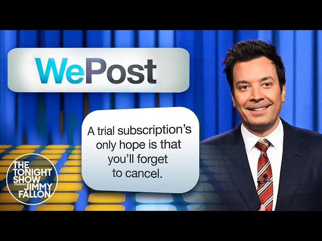 WePost: Seaweed, Cooking | The Tonight Show Starring Jimmy Fallon