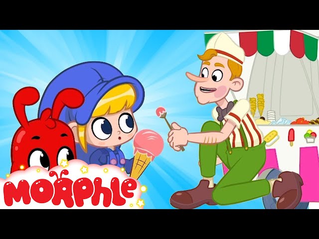 The Best Ice Cream | My Magic Pet Morphle | Cartoons for Kids | Morphle TV
