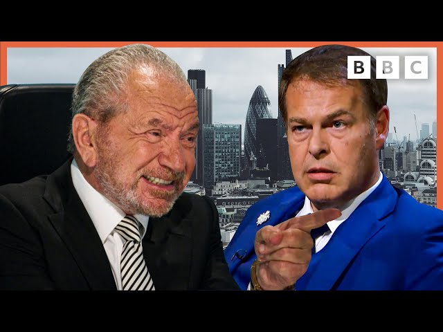 Lord Sugar vs The Dragons - The Apprentice - BBC