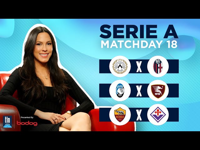 2022-23 Serie A | Matchday 18 Preview | Presented By Bodog | TLN Soccer