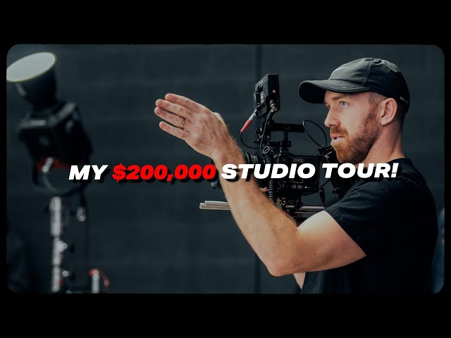 My new $200,000 film, photo, & recording studio