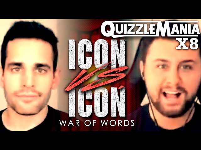 Chris Van Vliet And Sean Ross Sapp's WAR OF WORDS! (QuizzleMania X8 Compilation)
