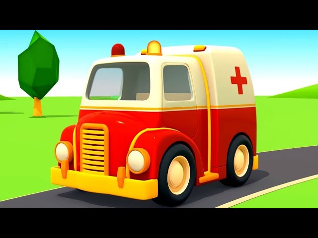 Car cartoons in English - Helper Cars full episodes - Construction vehicles for kids.