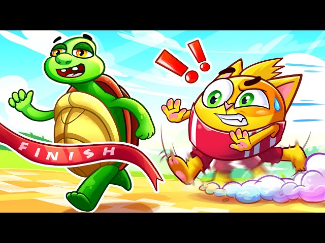 The Tortoise and the Hare Song 🐢🐰 | Funny Kids Songs 😻🐨🐰🦁 And Nursery Rhymes by Baby Zoo