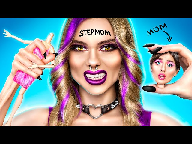 Mom vs Stepmom! Best Parenting Hacks - Part 2!