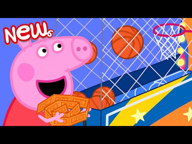 Peppa Pig Tales 🏀 Peppa Goes To The Arcade 🏀 Peppa Pig Episodes