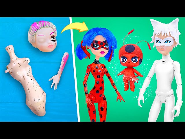 Never Too Old for Dolls! 6 Ladybug LOL Surprise and Barbie DIYs