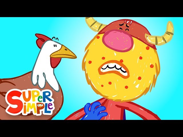 Chicken Pox | Captain Monsterica And The Purple Protector | Cartoon for kids