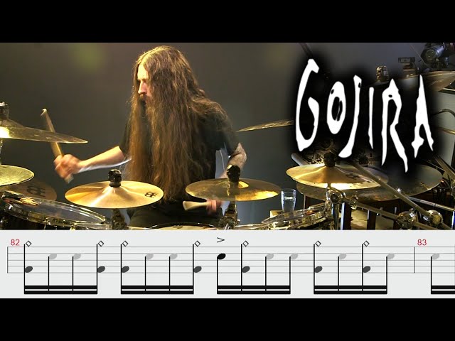 Gojira - "Born For One Thing" - DRUM LESSON