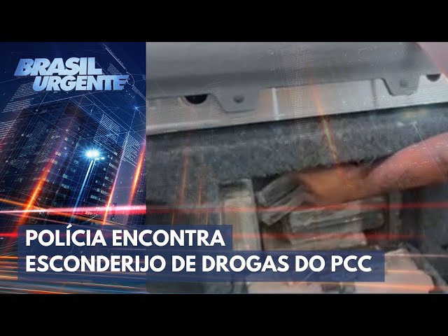 Polícia localiza esconderijo de “carros-cofre” do PCC | Brasil Urgente