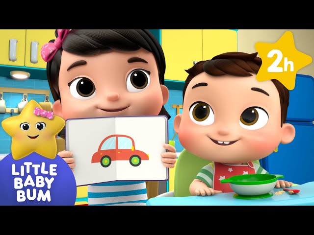 Fun Baby Meal Time! Planes, Trains & Automobiles | Baby Song Mix - Little Baby Bum Nursery Rhymes