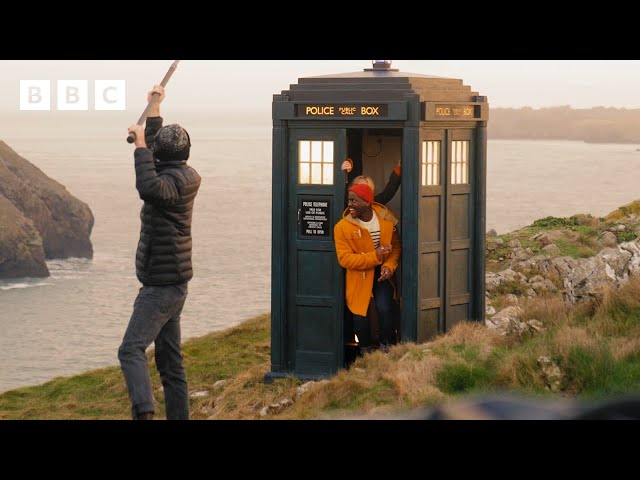 Behind the scenes of Episode 4 - 73 Yards 🏴󠁧󠁢󠁷󠁬󠁳󠁿 | Doctor Who - BBC