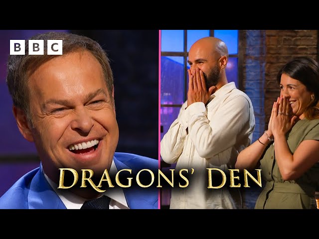 The most EXCITED pitch ever 🤩 | Dragons' Den - BBC