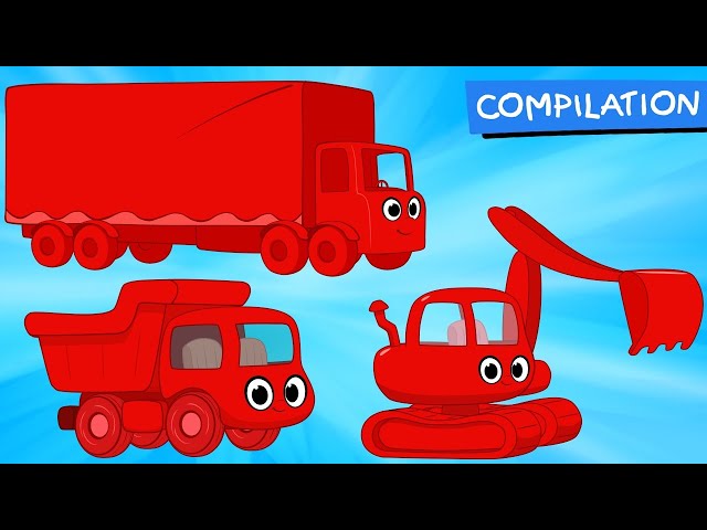 Big Truck Cartoons with Morphle! - Animations for Kids | My Magic Pet Morphle