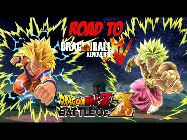 Road to Dragon Ball Xenoverse! [Battle of Z: SSJ3 Goku vs. LSSJ Broly]