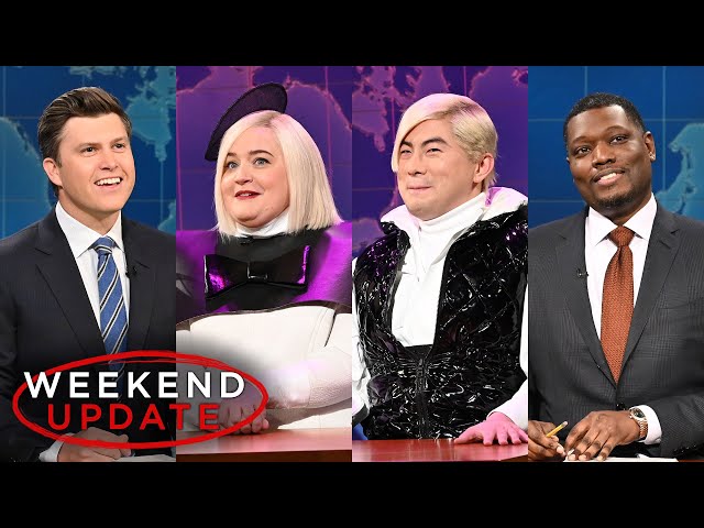Weekend Update ft. Aidy Bryant and Bowen Yang - SNL
