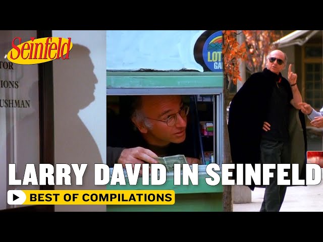 Every Time Larry David Appeared | Seinfeld