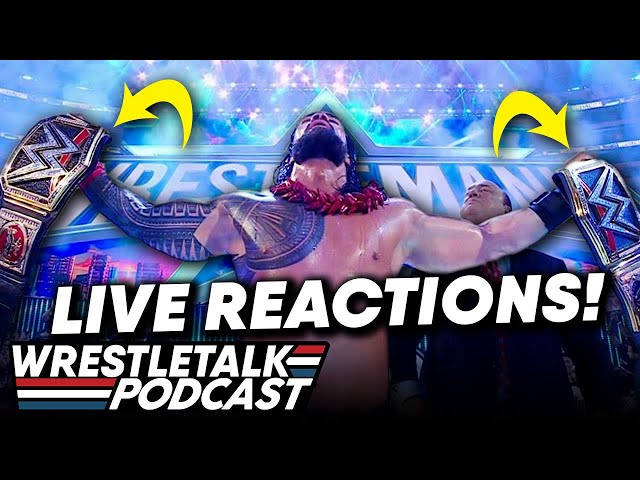 WWE WrestleMania 38 Night Two LIVE REACTIONS! | WrestleTalk Podcast