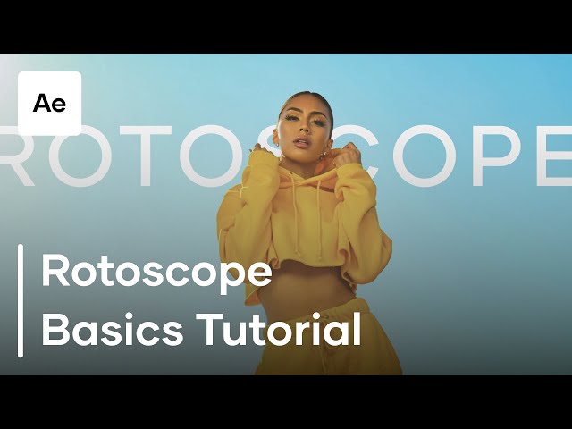 How To Rotoscope In After Effects (The Basics) - After Effects Tutorial