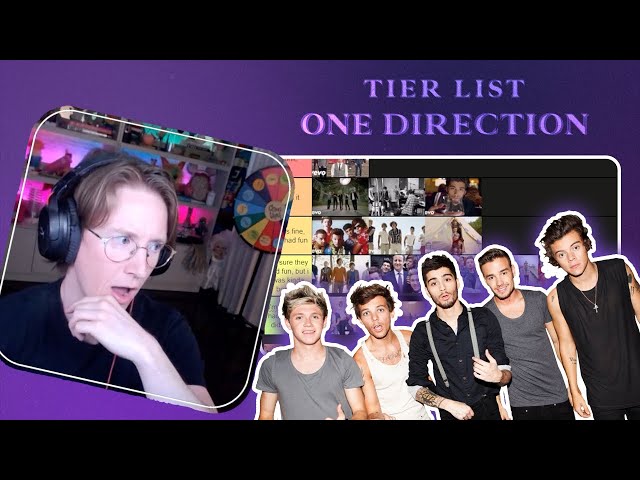 Ranking One Direction Music Videos (Tier List)