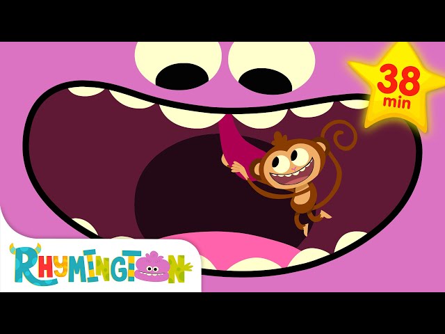 Amazing Monsters Compilation! | Kids Rhyming Cartoon Show | Rhymington Square